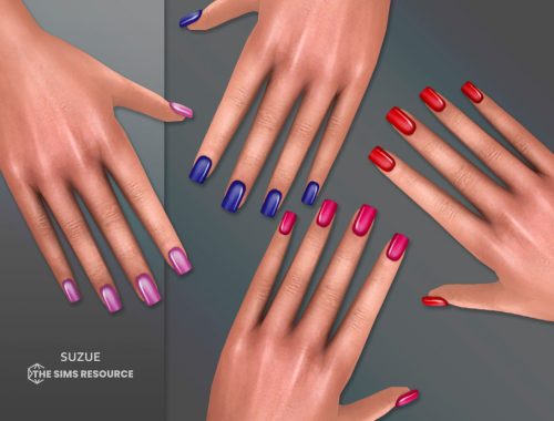 Square Gel Nails