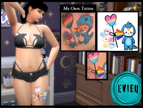 Bre Tattoo Collection: Pansexual Tattoo