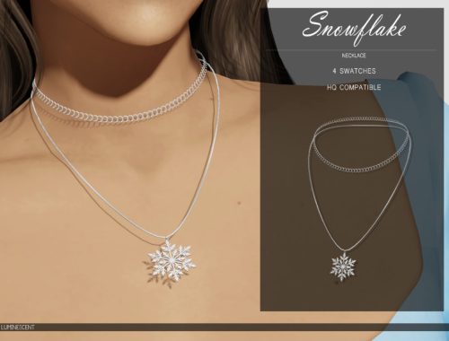 Snowflake Necklace