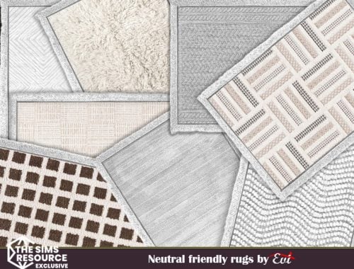 Neutral Friendly Rugs