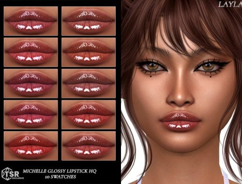 Layla - Michelle Glossy Lipstick Hq