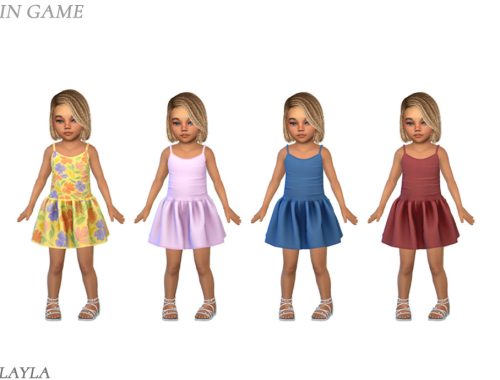 Layla - Toddler Ruffled Sundress