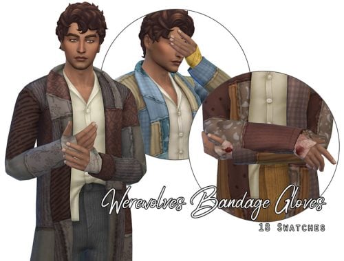 Bandage Gloves For Both Hands - Requires Werewolves