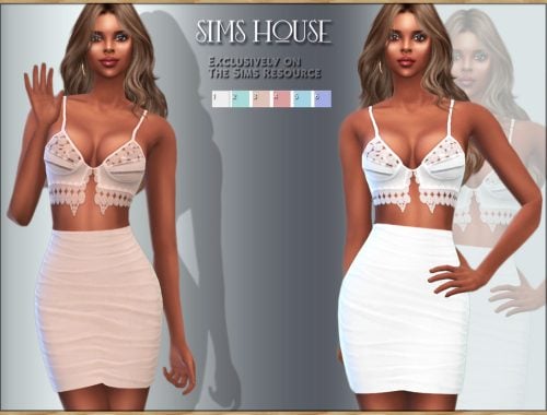 Top And Skirt Outfit