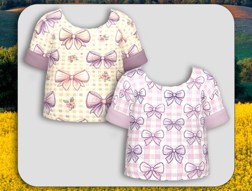 Infant Girls Preppy Coquette Oufit Set