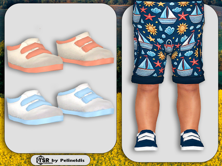 Infant Summer Day Overall And Sneakers - Image 2
