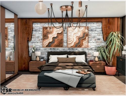 Merlo-bedroom