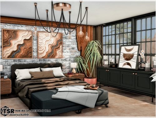 Merlo-bedroom