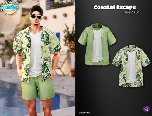 Coastal Escape Resort Shirt 2