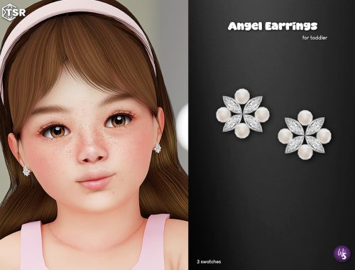 Angel Earrings For You Little Girls