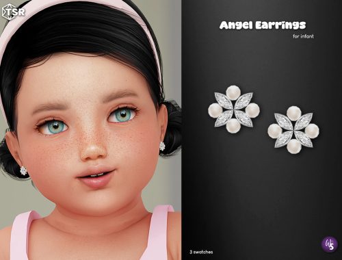 Angel Earrings For You Little Girls
