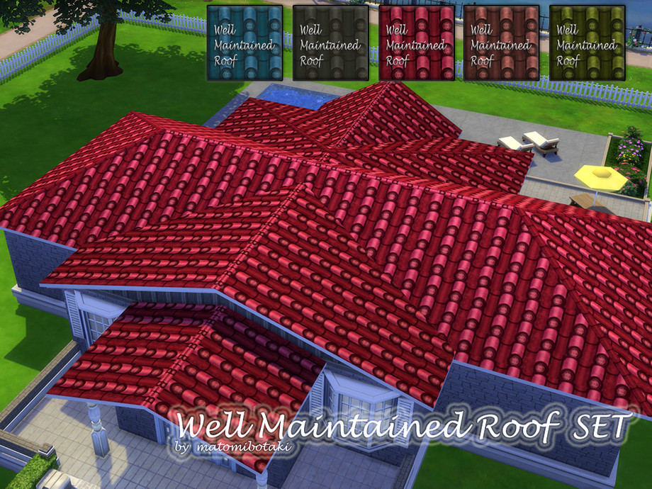 Well Maintained Roof Set