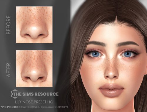 Lily Nose Preset Hq
