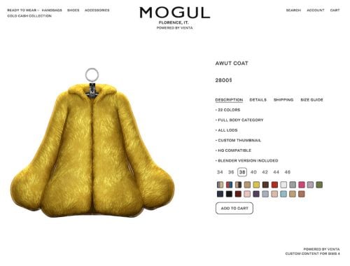 Mogul - Awut Coat - Patreon Exclusive