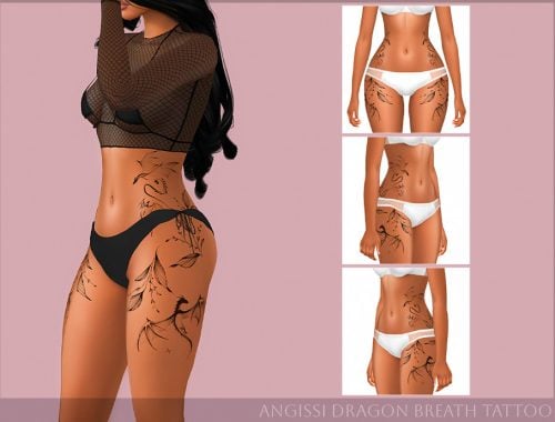 Dragon Breath Tattoo