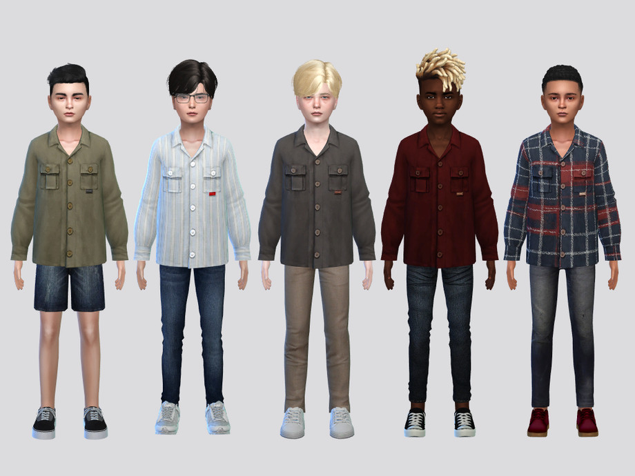 Athos Button Shirt Boys