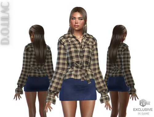 Plaid Affair Set