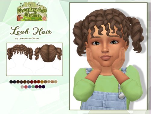 Leah Hair - Toddler Version