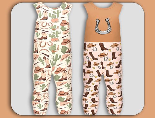 Infants Western Vibes Jumpsuit