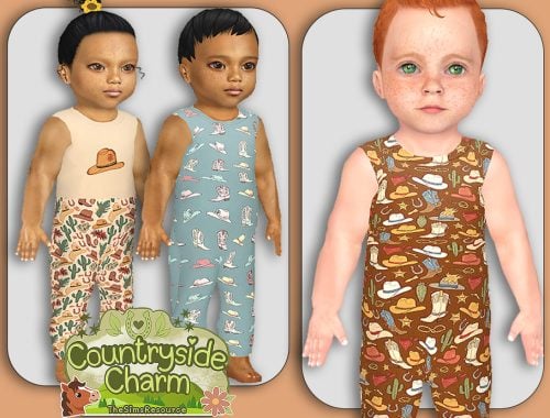 Infants Western Vibes Jumpsuit