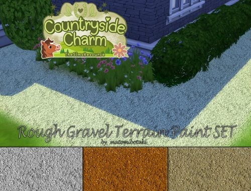 Rough Gravel Terrain Paint Set