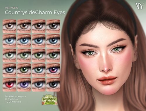 Countrysidecharm Eyes Lipstick Blush And Eyeshadow
