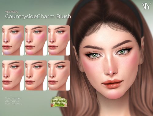 Countrysidecharm Eyes Lipstick Blush And Eyeshadow