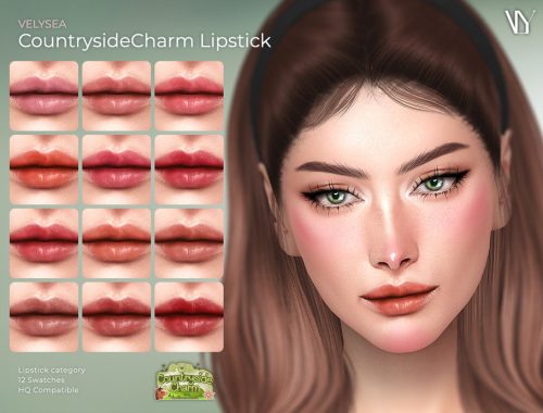 Countrysidecharm Eyes Lipstick Blush And Eyeshadow