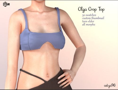 Olga Crop Top
