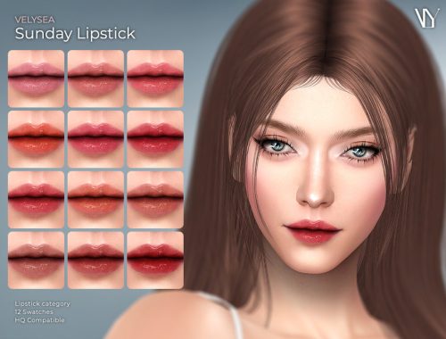 Sunday Eyes And Lipstick
