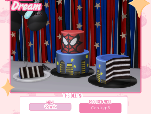 Spidey Parker Cake