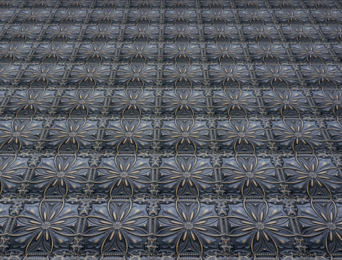 Vintage Ornate Tile Flooring