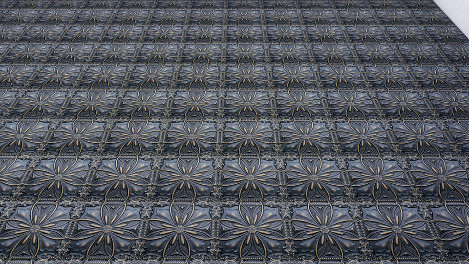 Vintage Ornate Tile Flooring - Image 2