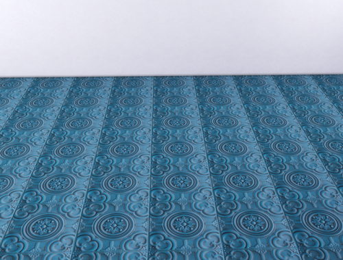 Vintage Ornate Tile Flooring