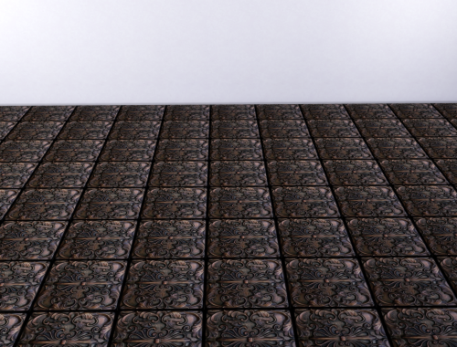 Vintage Ornate Tile Flooring