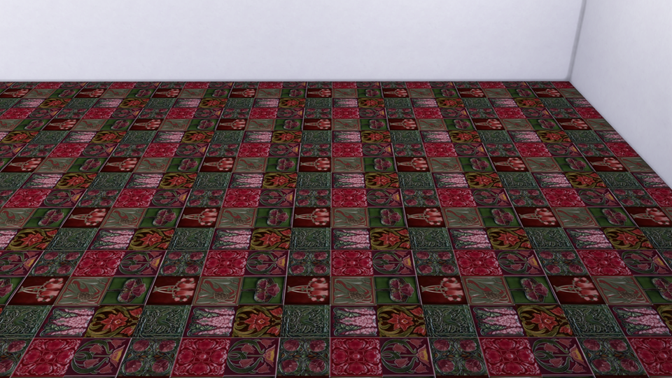 Vintage Ornate Tile Flooring - Image 5