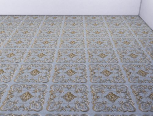 Vintage Ornate Tile Flooring