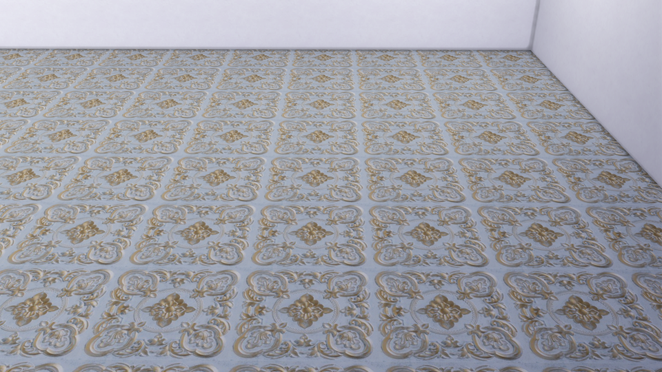 Vintage Ornate Tile Flooring - Image 9