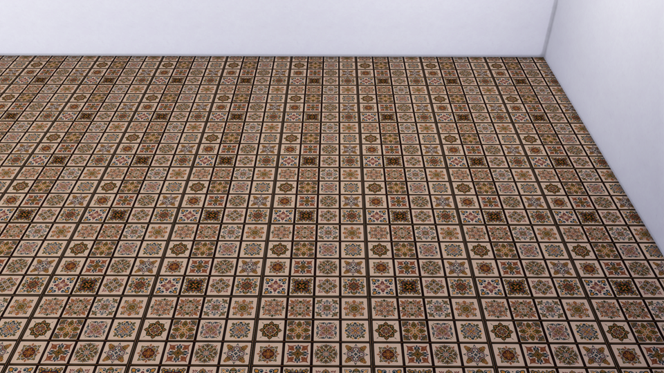 Vintage Ornate Tile Flooring - Image 7