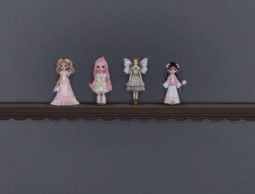 Cute and kawaii doll collection
