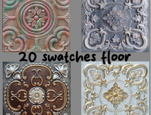 Vintage Ornate Tile Flooring