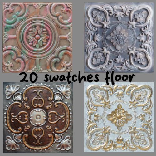 Vintage Ornate Tile Flooring