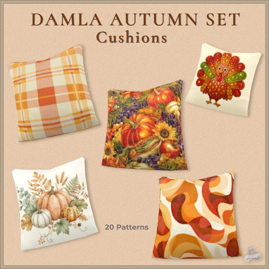 Damla Autumn Set - Cushions