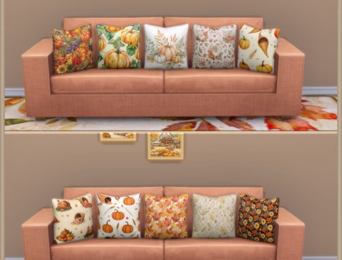 Damla Autumn Set - Cushions