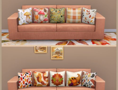 Damla Autumn Set - Cushions