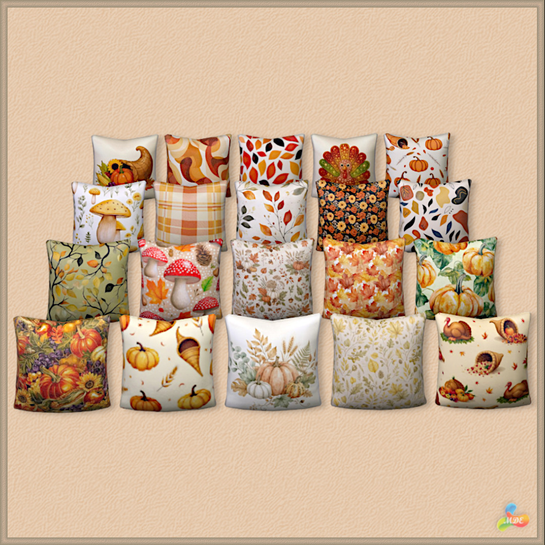 Damla Autumn Set - Cushions - Image 4
