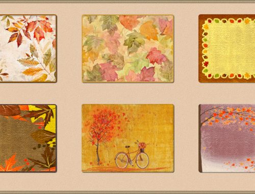 Damla Autumn Set - Paintings & Rugs