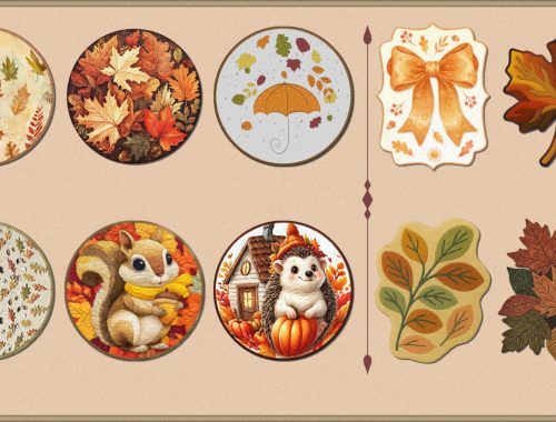 Damla Autumn Set - Paintings & Rugs