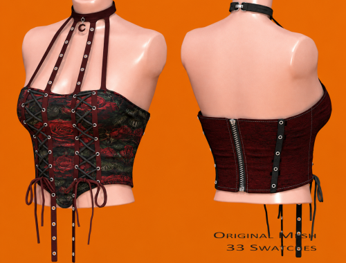 Clintdeep TS4 CC - Maiden Halter Top