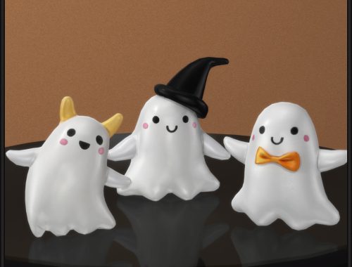 Haunted Series - Cute Ghosts